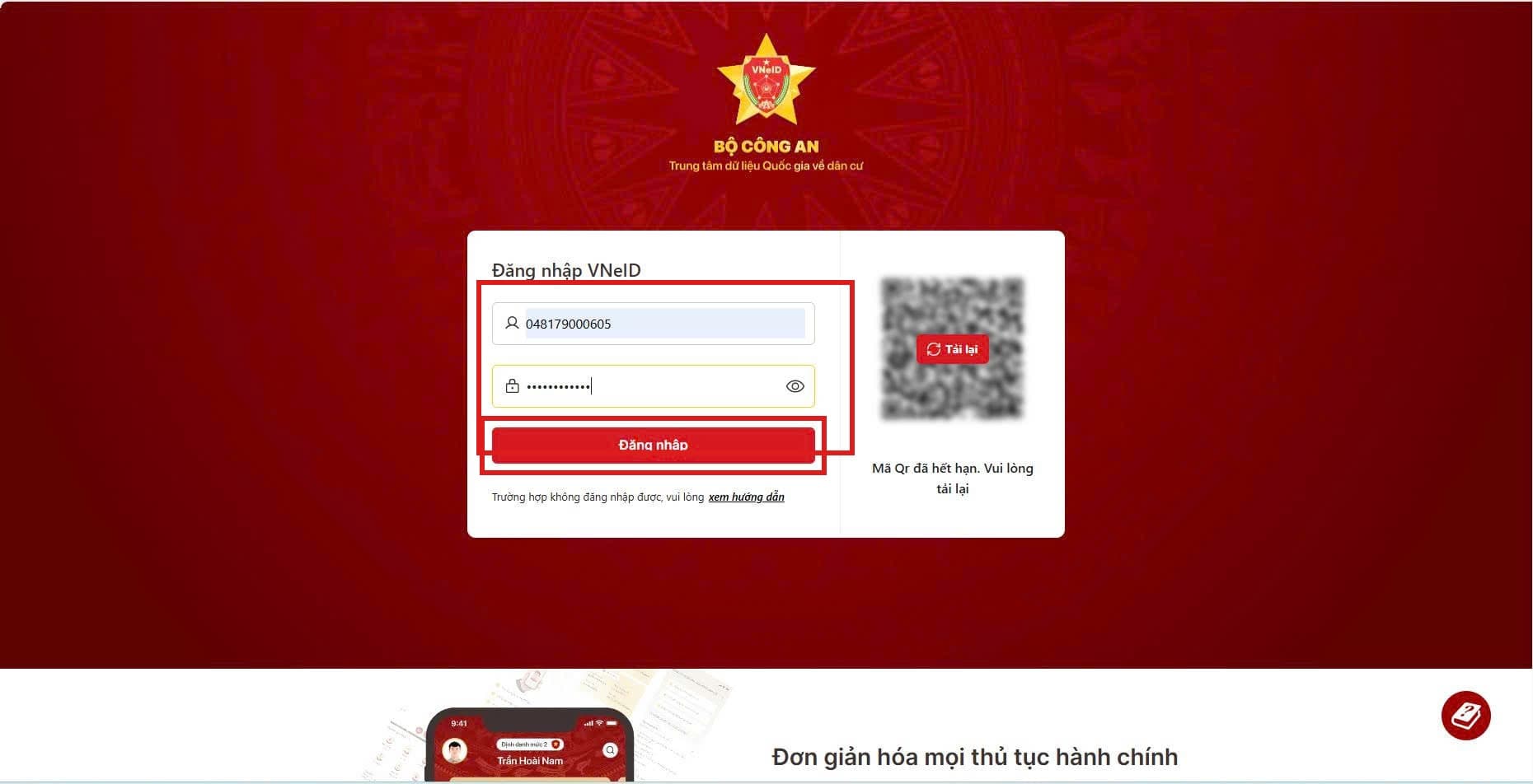 Chứng thực bản sao từ bản chính giấy tờ